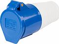 REXANT 11-8921 Розетка 223 переносная 2Р+РЕ 32А 220В IP44 REXANT