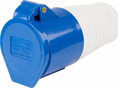 REXANT 11-8921 Розетка 223 переносная 2Р+РЕ 32А 220В IP44 REXANT