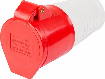 REXANT 11-8922 Розетка 224 переносная 3Р+РЕ 32А 380В IP44 REXANT