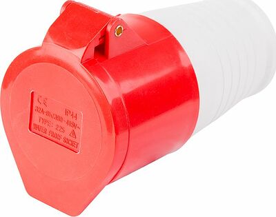 REXANT 11-8923 Розетка 225 переносная 3Р+РЕ+N 32А 380В IP44 REXANT