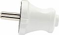 REXANT 11-8933 Вилка прямая без з/к 6А белая REXANT REXANT 11-8933 Вилка прямая без з/к 6А белая REXANT