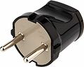REXANT 11-8934 Вилка прямая без з/к 6А черная REXANT REXANT 11-8934 Вилка прямая без з/к 6А черная REXANT
