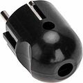 REXANT 11-8950 Вилка Евро прямая с з/к 16А черная REXANT REXANT 11-8950 Вилка Евро прямая с з/к 16А черная REXANT