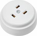 REXANT 11-8984 Розетка РШ для электрической плиты 32А, 250В, 2Р+РЕ (ОУ) белая REXANT