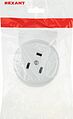 REXANT 11-8984 Розетка РШ для электрической плиты 32А, 250В, 2Р+РЕ (ОУ) белая REXANT
