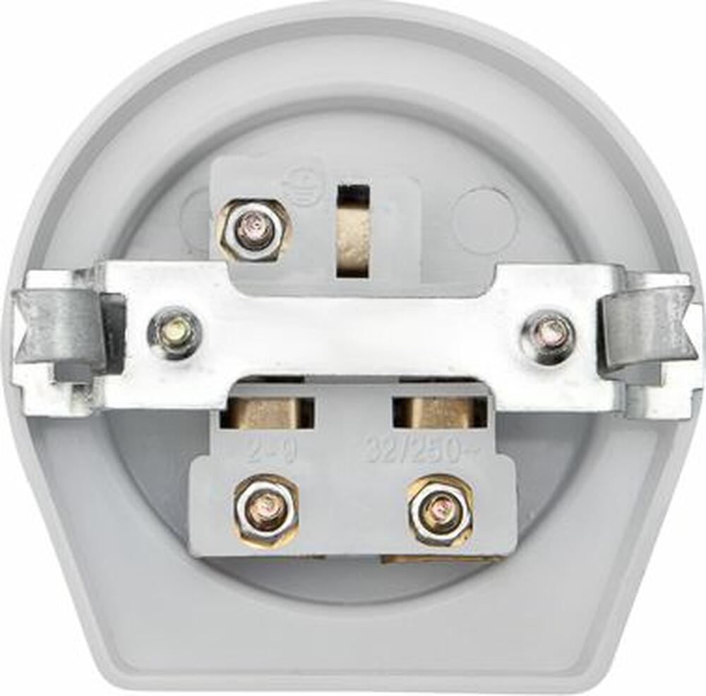 REXANT 11-8985 Розетка РШ для электрической плиты 32А, 250В, 2Р+РЕ (СУ) белая REXANT