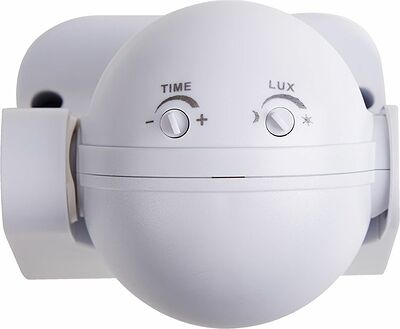 REXANT 11-9210 Датчик движения настенный ДДС 02, 180°, 1200 Вт, 3-2000 Лк, 12 м, 10-420 сек. IP44 REXANT