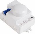 REXANT 11-9218 Датчик движения настенно-потолочный микроволновый ДДНПМ 01, 180°/360º, 1200Вт, 3-2000Лк, 3-6м, 10-720 сек. 5,8ГГц REXANT