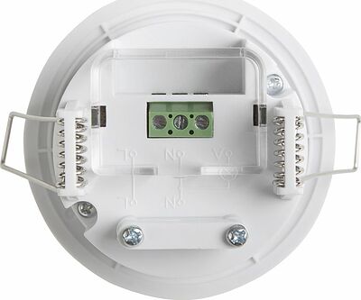 REXANT 11-9219 Датчик движения точечный микроволновый ДДТМ 01, 360°,1200 Вт, 3-2000 Лк, 1-8 м, 10-720 сек. REXANT