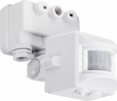 REXANT 11-9220 Датчик движения к прожектору ДДПР 01, 120°, 1200 Вт, 3-2000 Лк, 12 м,10-420 сек. IP44 REXANT