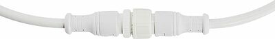 REXANT 11-9530 Соединительный кабель (3pin) герметичный (IP67) 3х0.5мм² белый REXANT