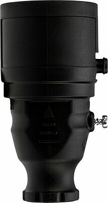 REXANT 111-005 Розетка влагозащищенная переносная 1 гнездо, с/з, 16А, IP20/44 каучук, черная REXANT