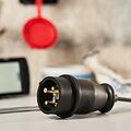 REXANT 111-006 Вилка влагозащищенная переносная 3Р+РЕ, 32А, IP44 каучук, черная REXANT REXANT 111-006 Вилка влагозащищенная переносная 3Р+РЕ, 32А, IP44 каучук, черная REXANT