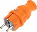 REXANT 111-015 Вилка влагозащищенная прямая, c/з, 16А, IP44, каучук, оранжевая REXANT REXANT 111-015 Вилка влагозащищенная прямая, c/з, 16А, IP44, каучук, оранжевая REXANT