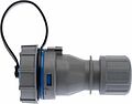 REXANT 111-121 Розетка влагозащищенная кабельная переносная 1 гнездо, 2Р+РЕ, 16А, IP68, серая REXANT REXANT 111-121 Розетка влагозащищенная кабельная переносная 1 гнездо, 2Р+РЕ, 16А, IP68, серая REXANT