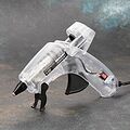 REXANT 12-0107 Пистолет клеевой, 60Вт, Ø11мм, ПРОЗРАЧНЫЙ корпус, с кнопкой, блистер REXANT