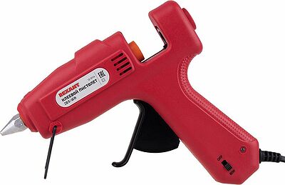 REXANT 12-0114 Пистолет клеевой, 60Вт, Ø11мм, с кнопкой, блистер REXANT