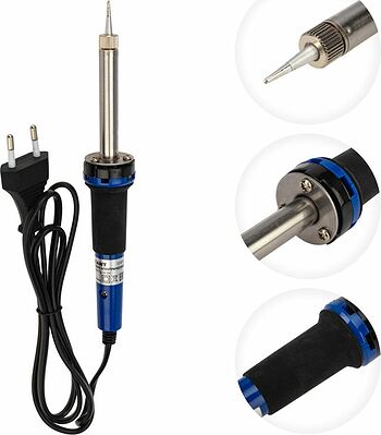 REXANT 12-0121 Паяльник долговечное жало, серия МАСТЕР, 25Вт, 230В, блистер REXANT