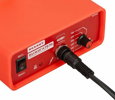REXANT 12-0142 Выжигатель (прибор для выжигания), пирограф, 40Вт, 230В, 250-750°C, коробка REXANT