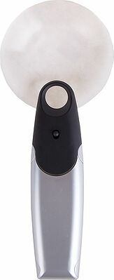 REXANT 12-0408 Лупа ручная безрамочная, увеличение 2х/6х, ø90мм, с подсветкой LED, трансформер-подставка REXANT