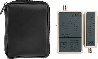 REXANT 12-1001 Тестер кабеля RJ-45/RJ-12/ RJ-11/BNC 5248 REXANT