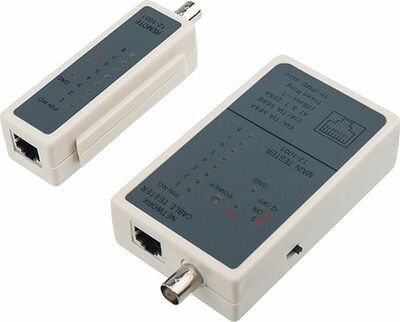 REXANT 12-1001 Тестер кабеля RJ-45/RJ-12/ RJ-11/BNC 5248 REXANT