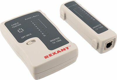 REXANT 12-1006 Тестер кабеля RJ-45+RJ-11/RJ-12 468 REXANT