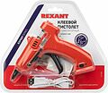 REXANT 12-1501 Пистолет клеевой, 10Вт, Ø7мм, ЭКСПЕРТ, аккумуляторный, блистер REXANT