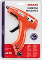 REXANT 12-1511 Пистолет клеевой, 40Вт, Ø7мм, ЭКСПЕРТ, блистер REXANT