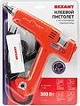 REXANT 12-1550 Пистолет клеевой, 300Вт, Ø11мм, ЭКСПЕРТ, настройка температуры 100…220℃, блистер REXANT