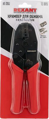 REXANT 12-3015 Кримпер HT-336J для обжима F и BNC разъемов типа RG-174, RG-179, Fiber Optic REXANT