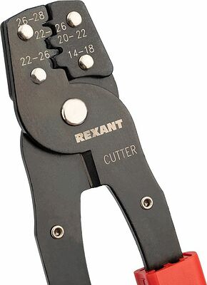 REXANT 12-3031 Кримпер HT-202A для обжима неизолированных клемм 0,35-6,0мм² REXANT