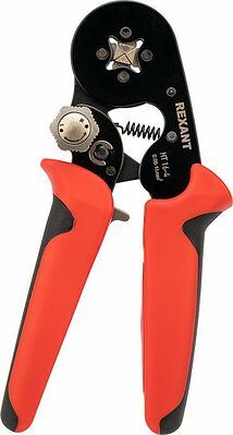 REXANT 12-3216-1 Кримпер HT-16-4 для обжима штыревых наконечников 0,08-16,0мм², с регулятором прижимного усилия REXANT