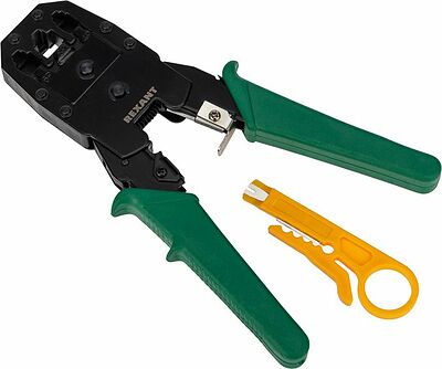REXANT 12-3441 Кримпер HT-315 для обжима 8P8C, 6P6C, 4P4C, заделка витой пары REXANT