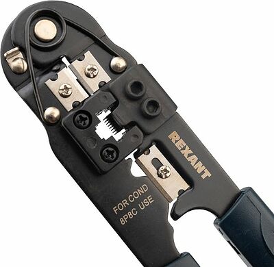 REXANT 12-3451 Кримпер HT-210N для обжима 8P8C REXANT