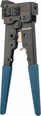 REXANT 12-3453 Кримпер HT-808 PROFI для обжима торцевой 8P8C REXANT