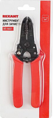 REXANT 12-4021 Инструмент HT-5021 для зачистки кабеля 0,6-2,6мм² REXANT