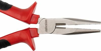 REXANT 12-4617 Тонкогубцы 160мм никелированные, двухкомпонентные рукоятки REXANT 