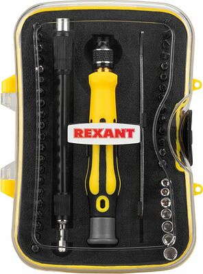 REXANT 12-4706 Набор отверток для точных работ 45 предметов REXANT