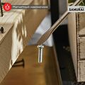 REXANT 12-4722-1 Отвертка шлицевая SL5х100мм, трехкомпонентная рукоятка, сталь S2 REXANT