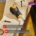 REXANT 12-4730 Отвертка крестовая PH2х40мм, двухкомпонентная рукоятка REXANT REXANT 12-4730 Отвертка крестовая PH2х40мм, двухкомпонентная рукоятка REXANT