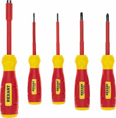 REXANT 12-4771-3 Набор отверток диэлектрических, 76 предметов REXANT