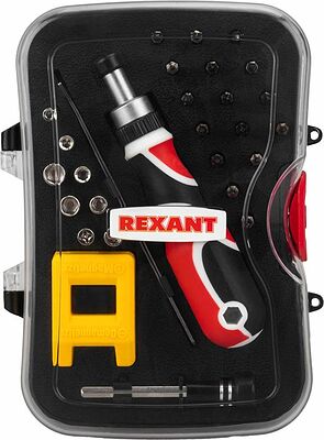 REXANT 12-4772 Набор отверток 28 предметов REXANT