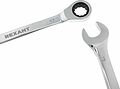 REXANT 12-4841-1 Набор ключей комбинированных трещоточных (8, 10, 13, 17, 19мм), 5 шт, CrV, зеркальное хромирование REXANT 