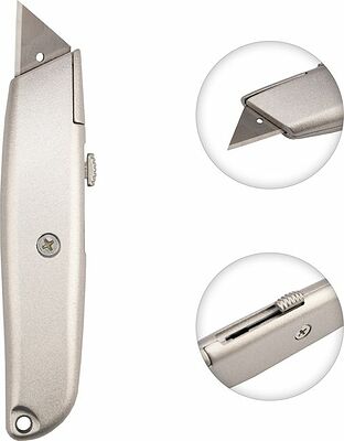 REXANT 12-4907 Нож с трапециевидным выдвижным лезвием REXANT 