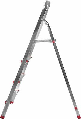 REXANT 12-5054 Стремянка металлическая 4 ступеньки, усиленный профиль REXANT