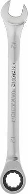 REXANT 12-5807-1 Ключ комбинированный трещоточный 12мм, CrV, зеркальный хром REXANT 