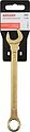 REXANT 12-5809-2 Ключ комбинированный 14мм, желтый цинк REXANT REXANT 12-5809-2 Ключ комбинированный 14мм, желтый цинк REXANT
