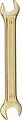 REXANT 12-5822-2 Ключ рожковый 8х9мм, желтый цинк REXANT REXANT 12-5822-2 Ключ рожковый 8х9мм, желтый цинк REXANT