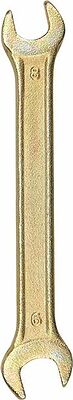 REXANT 12-5822-2 Ключ рожковый 8х9мм, желтый цинк REXANT 